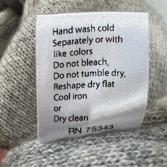 BARTONLINI MADE IN ITALY WOOL BLEND CREW NECK WOMEN'S SWEATER - Picture 9 of 9